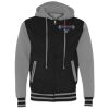 Unisex Heavyweight Varsity Full-Zip Hooded Sweatshirt Thumbnail